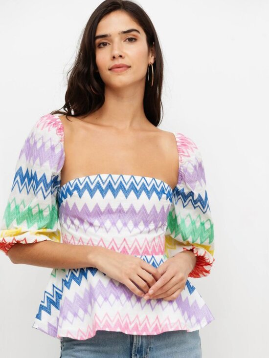 Anthropologie Tops - Yumi Kim | 100% Cotton Eliza Embroidered Multi Colored Top | NWT